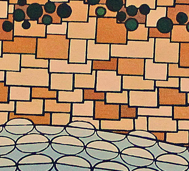 SE COVE is an abstract Australian landscape full of life, colour and movement.