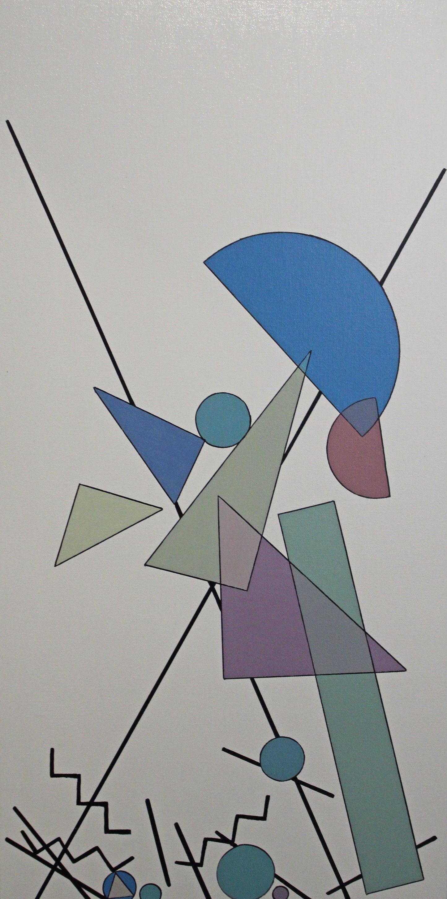 YESTERDAY, TODAY, TOMORROW is a tryptic that explores a journey to a new beginning.