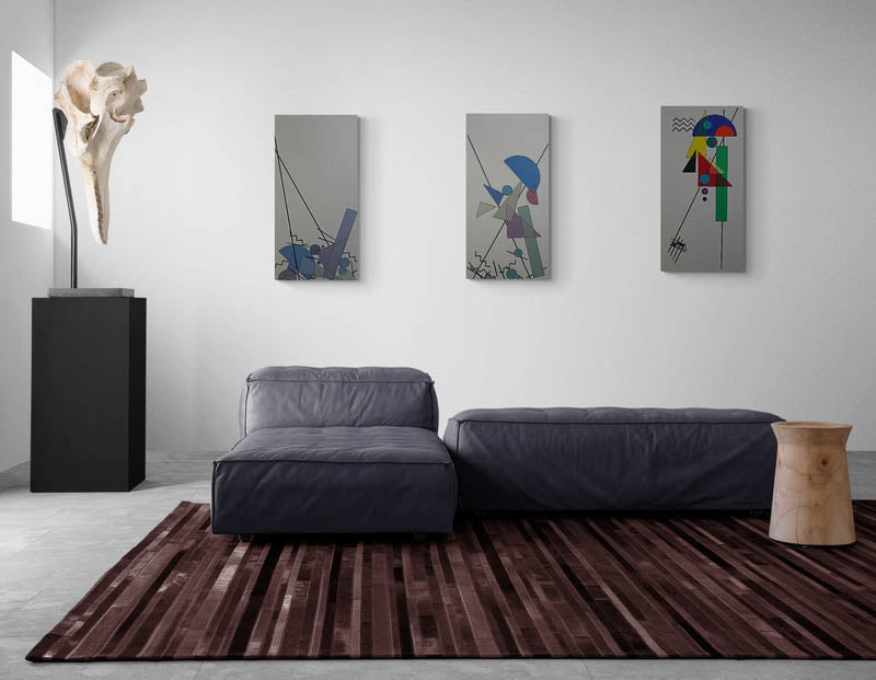 YESTERDAY, TODAY, TOMORROW is a tryptic that explores a journey to a new beginning.