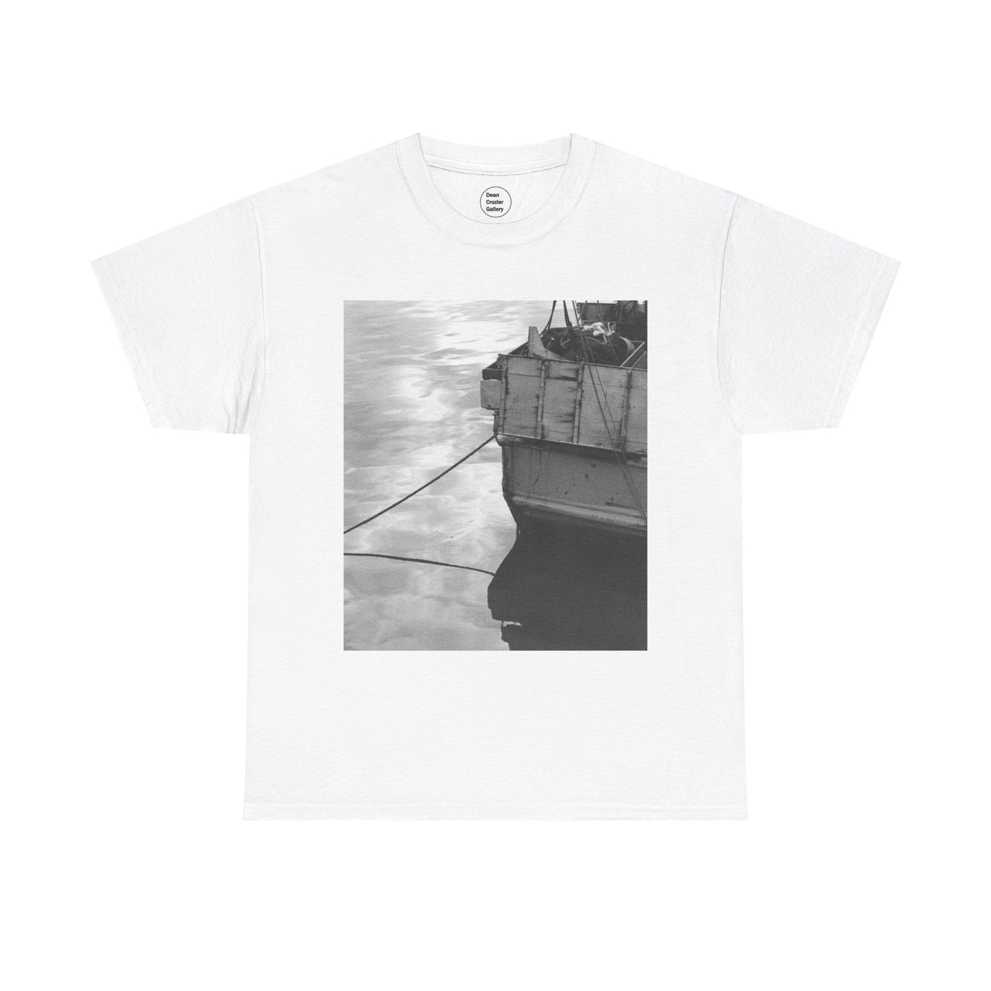 FISHING BOAT is a peaceful photograph of an idyllic scene, perfect for this soft comfortable art t-shirt.