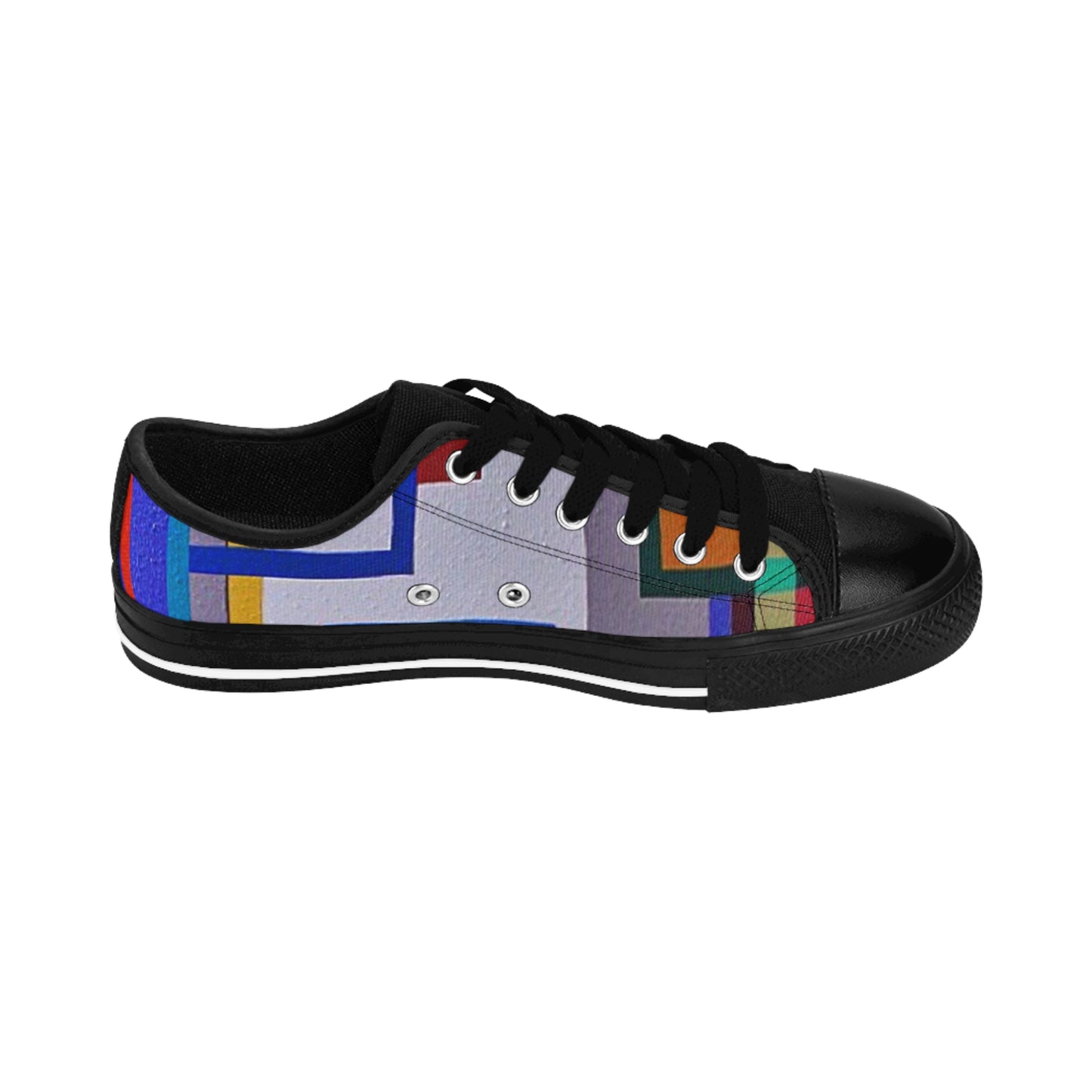 ABSTRACTION women's sneakers - casual sneakers feature a bold geometric detail full of colour
