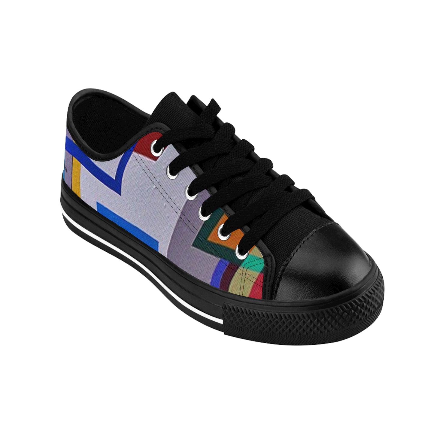 ABSTRACTION women's sneakers - casual sneakers feature a bold geometric detail full of colour