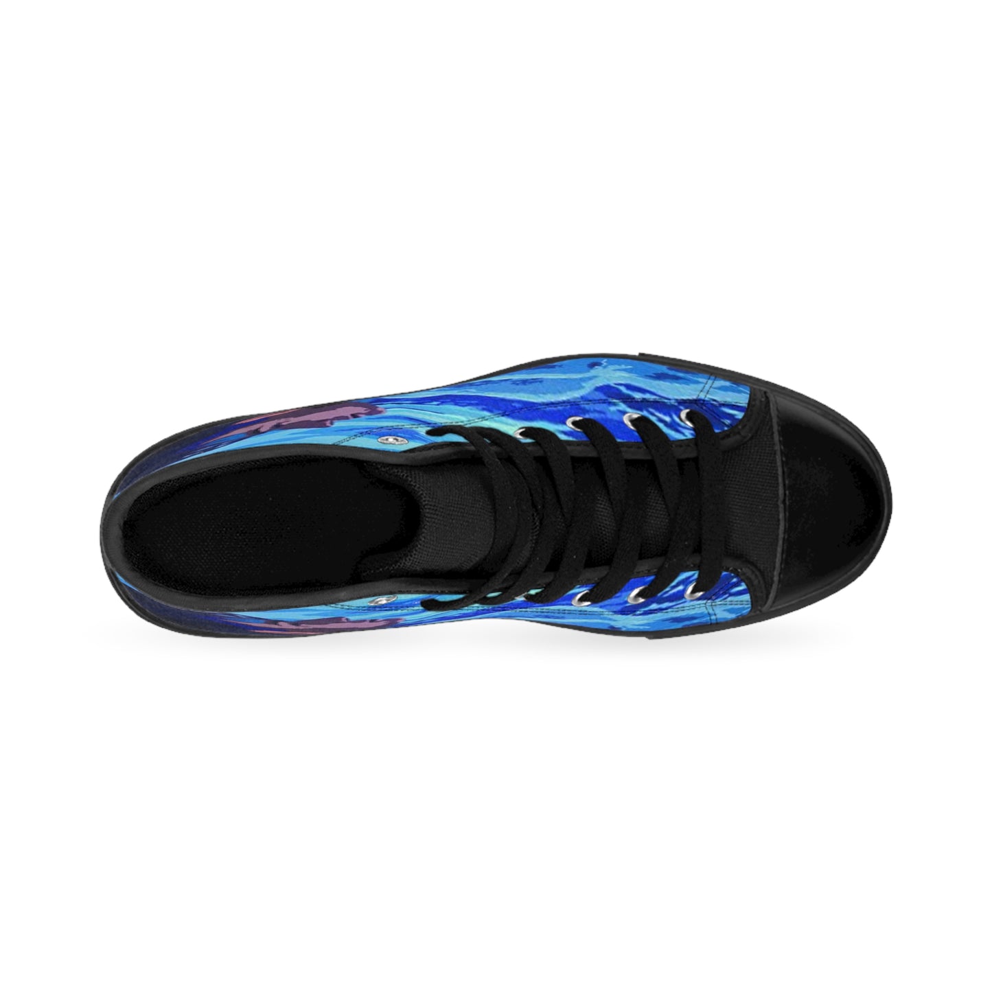 Men's Classic Sneakers — featuring an image from the artwork REPOSE-WATER on these statement sneakers by Dean Crozier Gallery