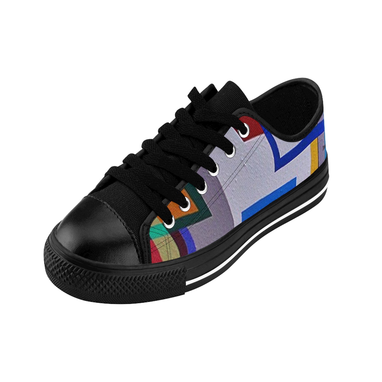 ABSTRACTION women's sneakers - casual sneakers feature a bold geometric detail full of colour