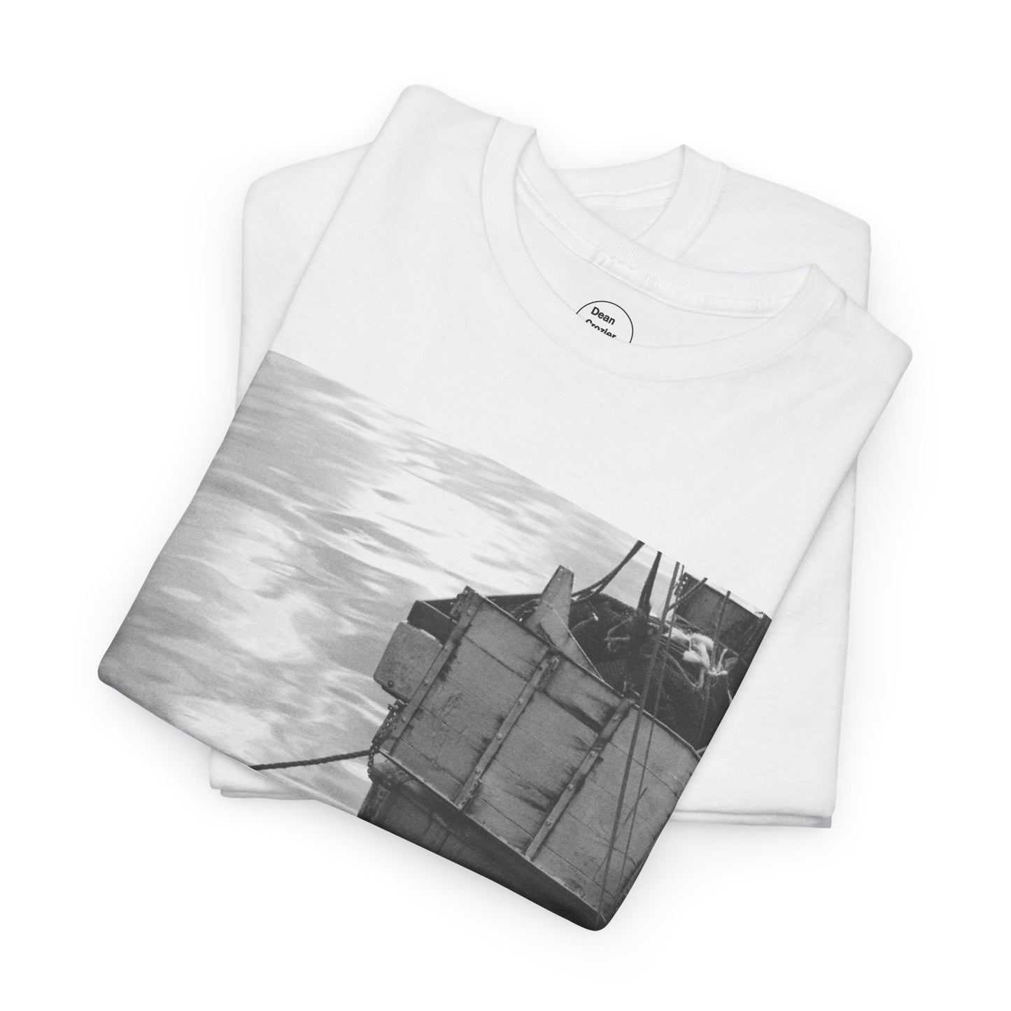 FISHING BOAT is a peaceful photograph of an idyllic scene, perfect for this soft comfortable art t-shirt.