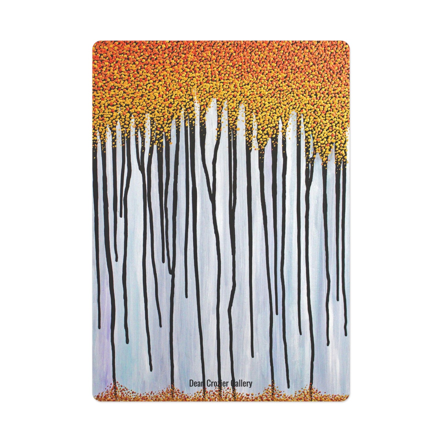 ABSCISSION Autumn Leaves Poker Cards — an autumn inspired playing deck