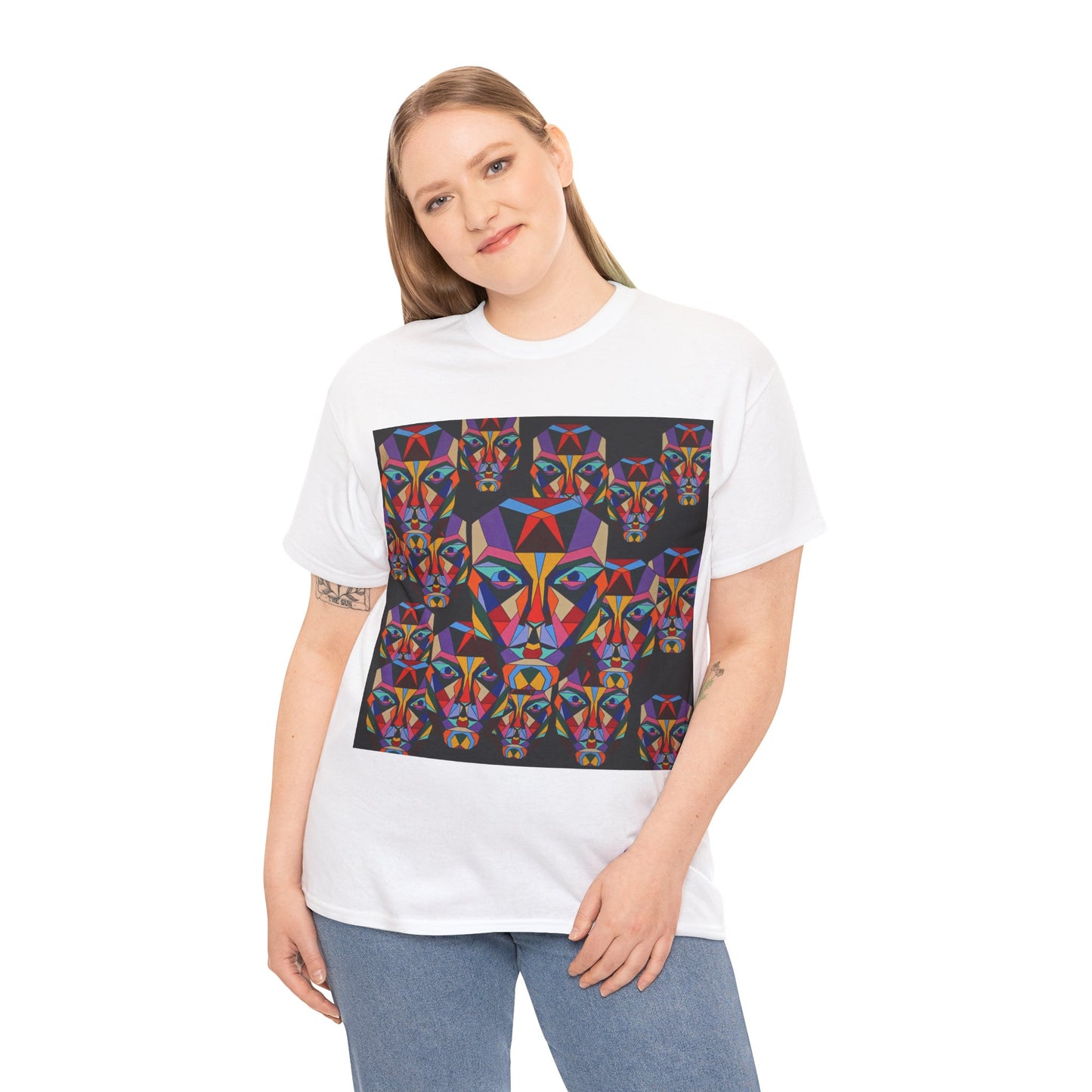 "16" an abstract artwork by artist Dean Crozier now available on this Art T-Shirt.