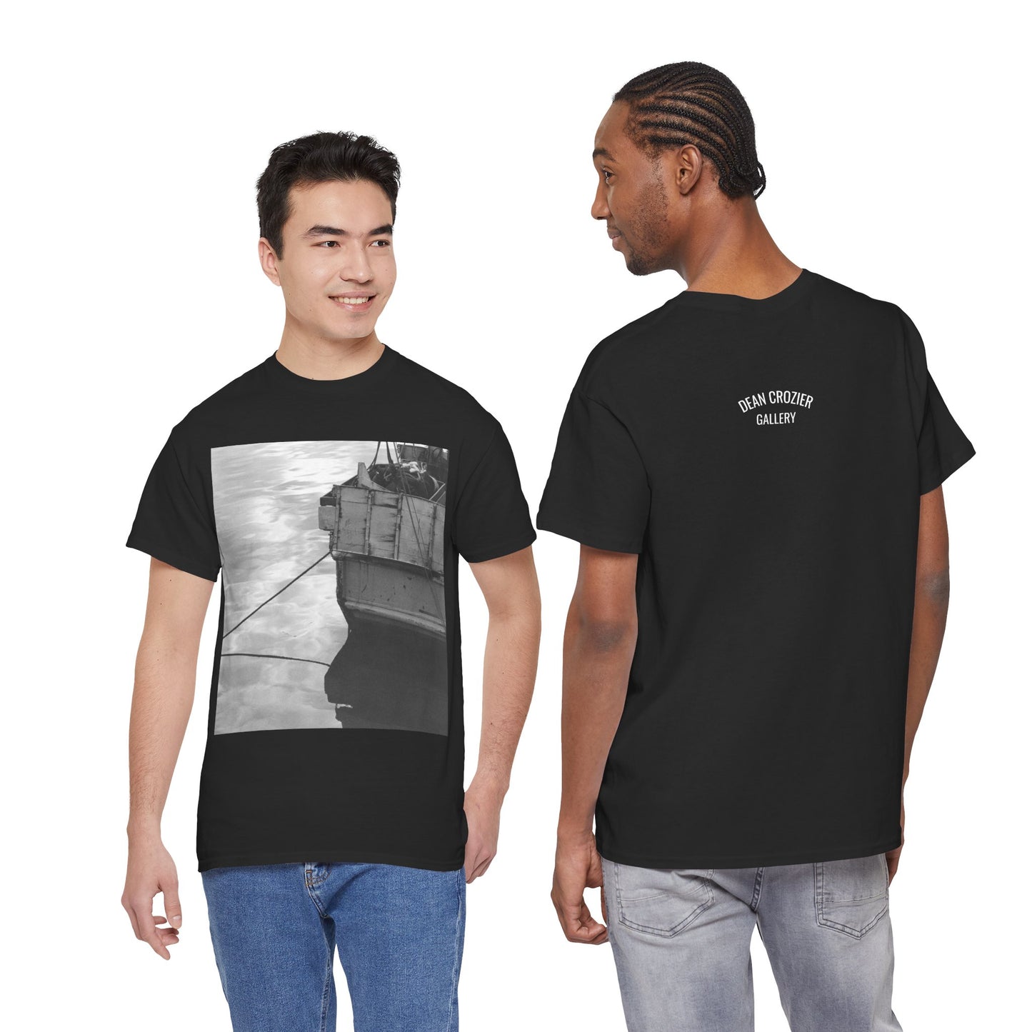 FISHING BOAT is a peaceful photograph of an idyllic scene, perfect for this soft comfortable art t-shirt.