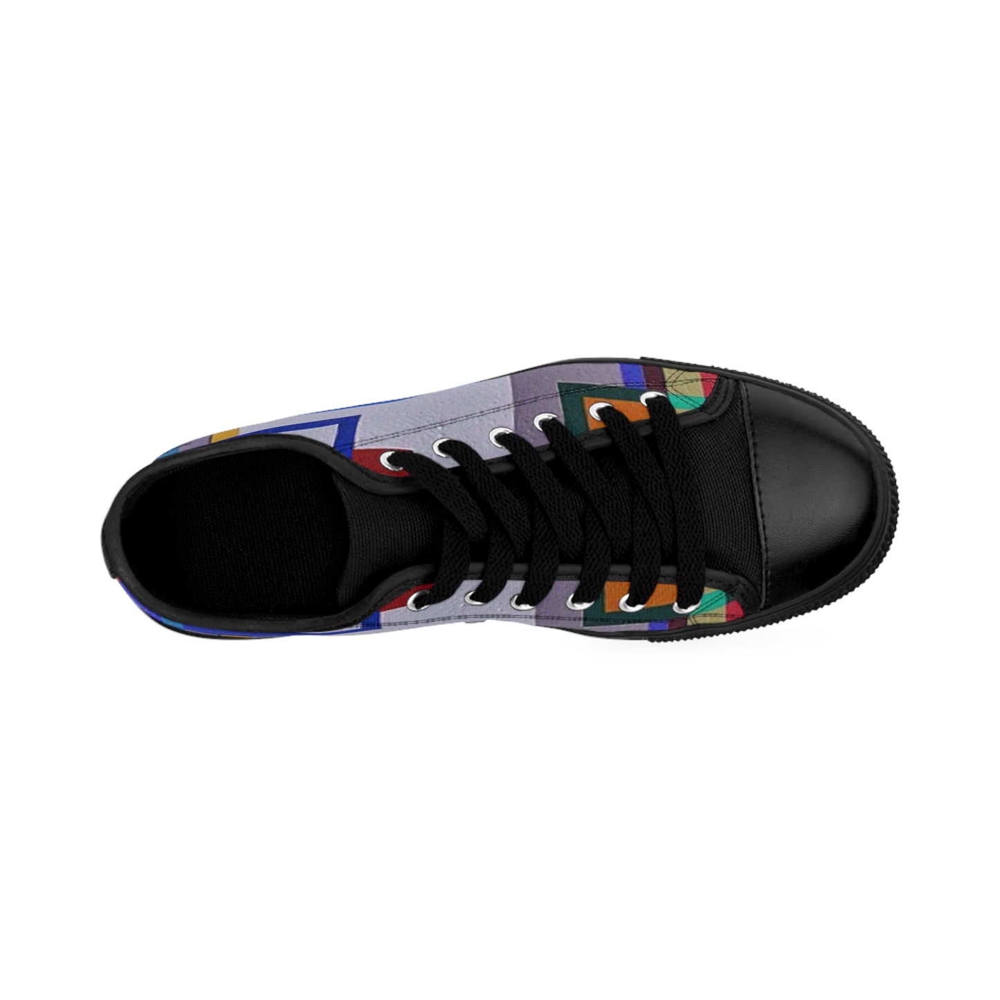 ABSTRACTION women's sneakers - casual sneakers feature a bold geometric detail full of colour