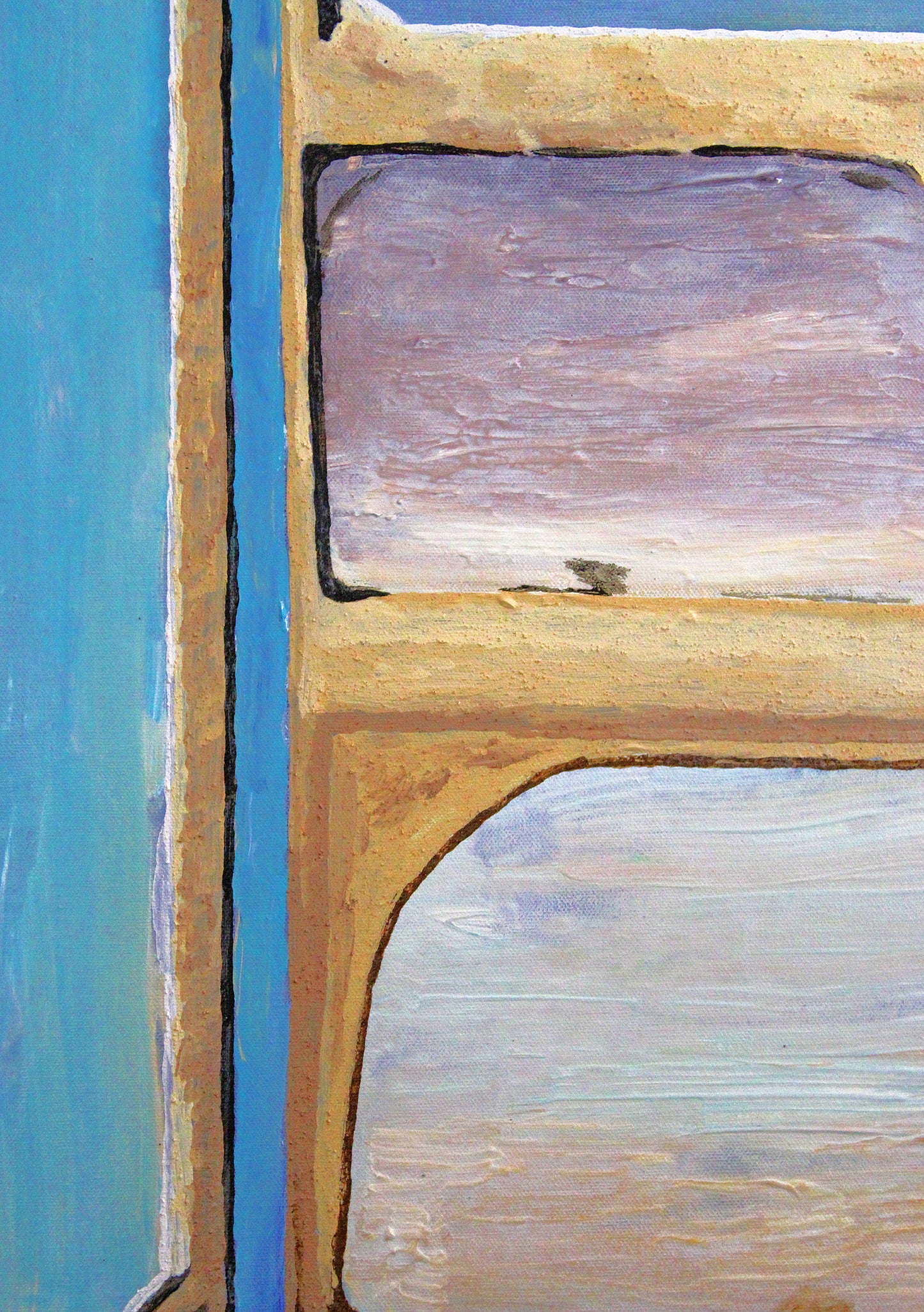 SALT PAN 4 Western Australian salt pans interpreted using the form of an abstract landscape.