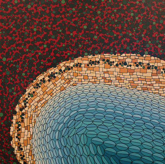 SE COVE is an abstract Australian landscape full of life, colour and movement.