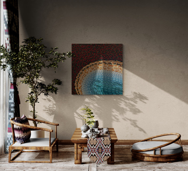 SE COVE is an abstract Australian landscape full of life, colour and movement.